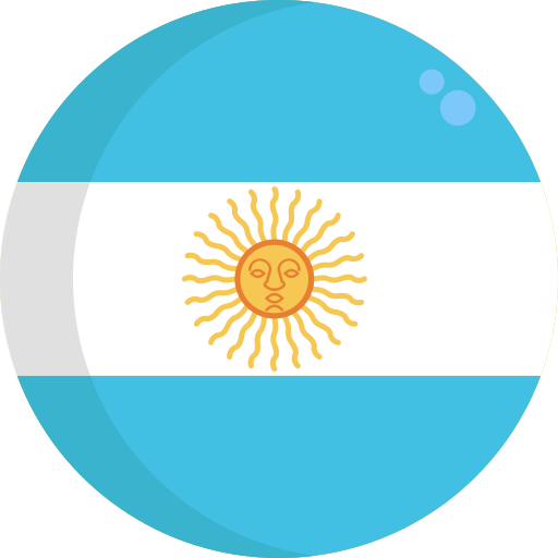 Tarjeta temática de fútbol de Argentina para contenido deportivo.
