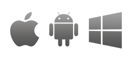 Imagen de compatibilidad multiplataforma para móvil, tablet y escritorio.