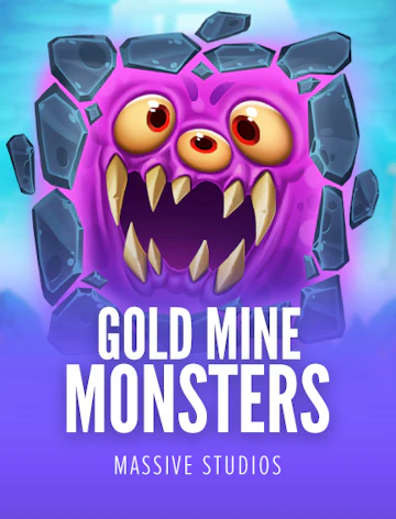 Slot de mina dorada con personajes monstruosos y brillo premium.
